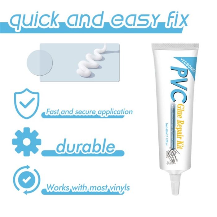 Kit De Réparation Pour Piscines Gonflables PRIXPRIME Avec 2 Patchs Transparents De 15,2 X 9,2 Cm