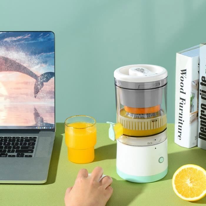 Presse-agrumes Électrique Portable En Tasse - Mini Machine à Jus De Fruits, Rose, 300 Ml, 310 G - Simple D'Utilisation