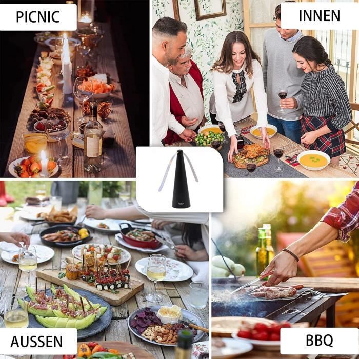 Ventilateur Anti Mouche - Electrique - Chasse Mouche De Table