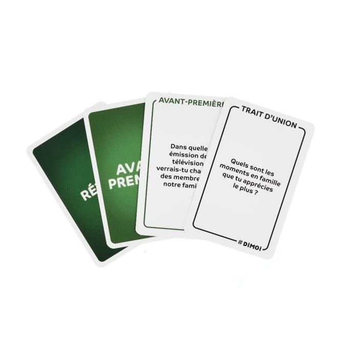 Dimoi – Jeu De Cartes Parents-enfants – 240 Questions Positives Pour échanges Et Complicité, Dès 6 Ans