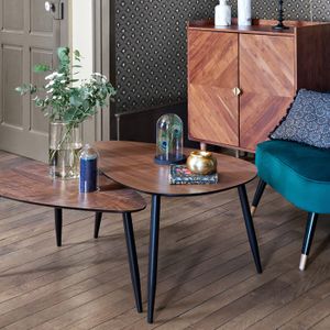 Atmosphera - Tables gigognes Mileo Blanches