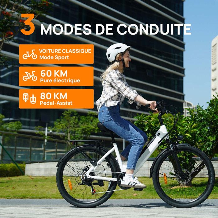 Vélo électrique de ville DYU C1 26 pouces – DYU ance