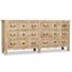 Buffet Bois De Manguier Massif 200 X 40 X 90 Cm Buffet