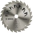 Bosch 2609256857 Précision Lame de scie circulaire 24 dents carbure Diamètre 170 mm alésage/alésage avec bague de réduction 20/16…-0