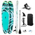 Stand up paddle gonflable PANTAI design Tie-dye - FITFIU Fitness - All Round - 305x76x15cm - poids max.100kg-0