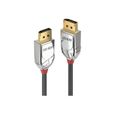 Lindy CROMO Câble DisplayPort DisplayPort (M) pour DisplayPort (M) DisplayPort 1.2 3 m rond, support 4K gris-0