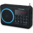 MET 477203 Radio portable FM Bleu-0