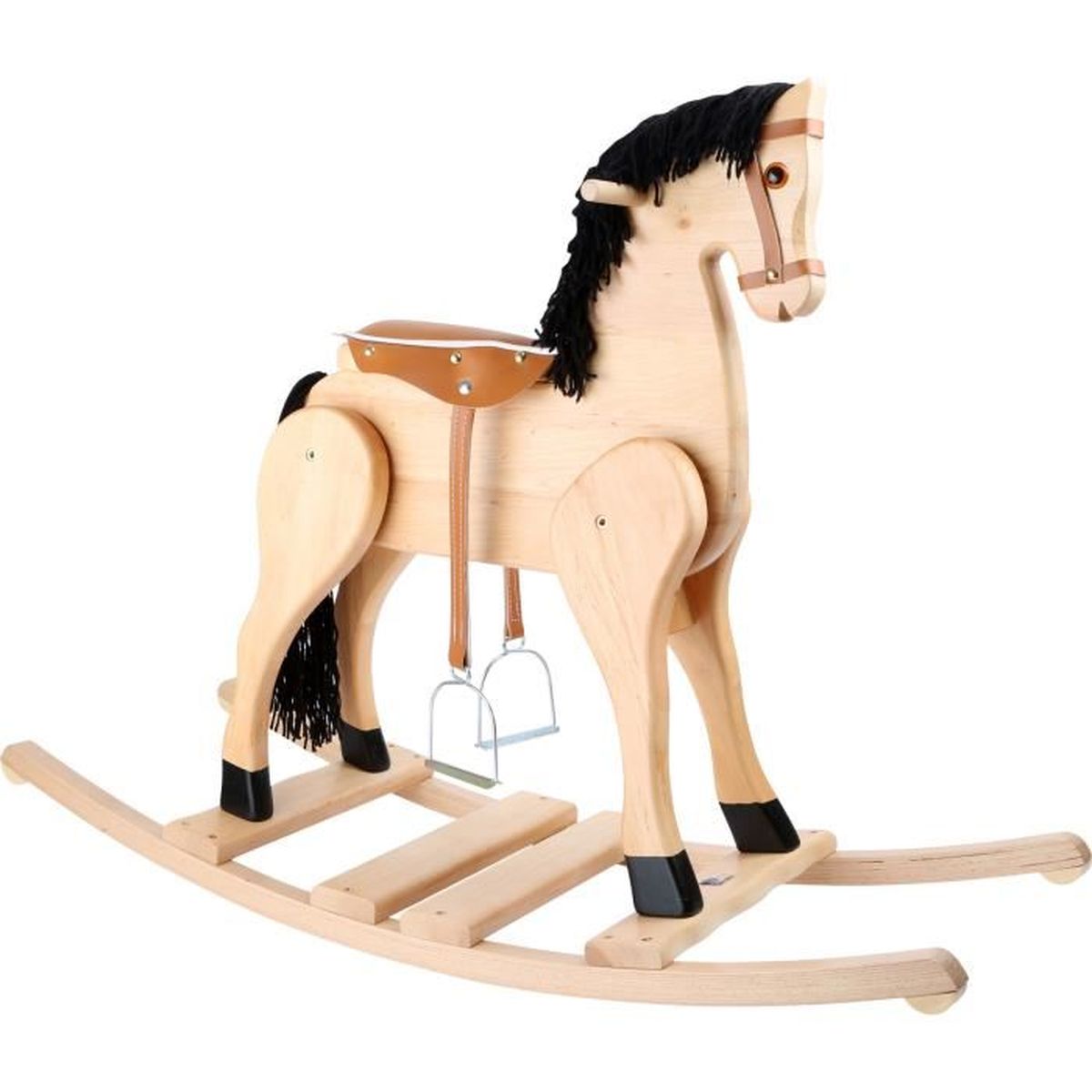 cheval bascule en bois