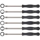 FOLAYA Jeu de tournevis pour carburateur, outil de réglage 6 pièces adaptable sur Husqvarna de McCulloch Partner tronçonneuses Poulan