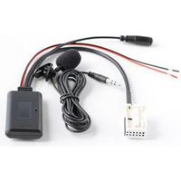 Adaptateur Bluetooth avec câble Audio et Microphone, pour BMW E60, E63, E64, E66, E81, E82, E70, E90