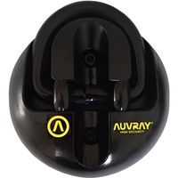Antivol pour vélo - AUVRAY - Ancrage Point Fixe Sécurité 65x42mm ø14mm - Noir - Vélo loisir - Mixte