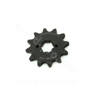 Pignon de sortie de boite Teknix pour Moto Peugeot 50 XP6 1997 à 2003