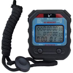CHRONOMÈTRE Chronomètre professionnel numérique d'athlétisme - 3 rangées - Compteur de 60 tours - Minuterie secondes - PC90 - Pour homm A42