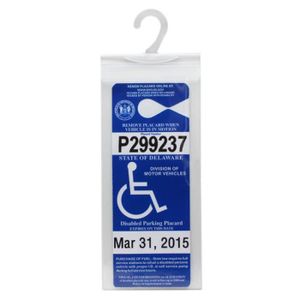 Carte De Stationnement Handicapés - Cdiscount Auto