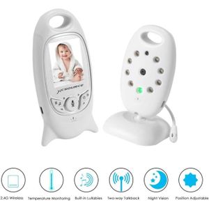 ÉCOUTE BÉBÉ Moniteur bébé sans fil, Babyphone Vidéo Caméra Sur