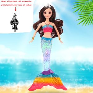 barbie dreamtopia sirene arc en ciel