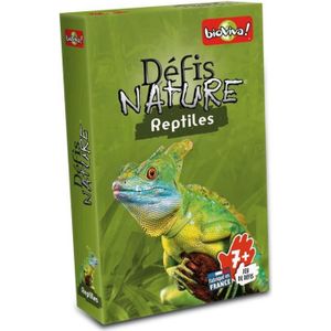 CARTES DE JEU Bioviva - Défis Nature - Reptiles