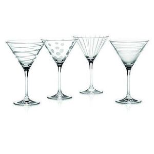 Verre à cocktail Creative Tops  Mikasa Cheers cristal verres à Martini-Lot de 4 - 5159319