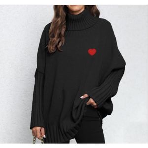 PULL Pull Femme Hiver Col Roulé, Pullover Chaud Casual,