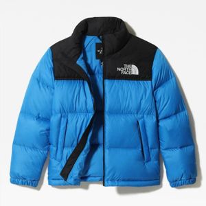 doudoune the north face bleu noir