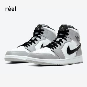 Jordan 1 mid light smoke - Cdiscount