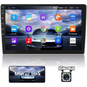 Hikity Autoradio 1DIN Android avec 7 Pouces Écran Tactile Manual  Retractable Poste Radio Voiture GPS avec Ecran Main Libre WiFi USB SWC TF  AUX Caméra de Recul : : High-Tech