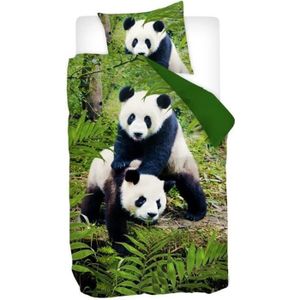 Parure De Lit 90X190 Enfant - Panda Housse De Couette 90X190 Et Taie  D'Oreiller 40X60 Cm - Dessins Animés Housses De Couettes[Z4795] - Cdiscount  Maison