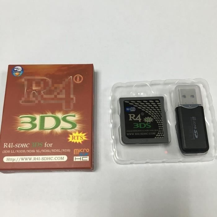 absurd Fugtighed elleve Révolution de mise à niveau R4I-SDHC 3DS RTS pour DSi pour 3DSLL / N3DS /  NDSi XL / NDSi / NDSL / NDS - Cdiscount