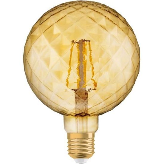 Ampoule à filament LED opale, Globe G125, 18W / 2500lm, culot E27