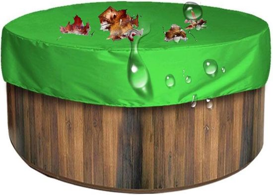 Bâche Oxford 210D Pour Piscine Hors Sol Rectangulaire - Protection UV Et Eau, Dimensions 400x211 Cm
