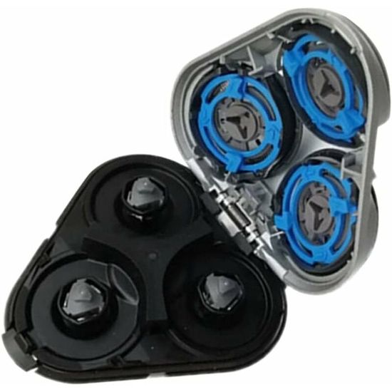 3 Lames + Brosse De Rechange Pour Rasoir Philips HQ7 HQ8 - Compatibles