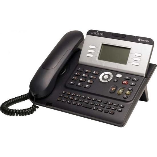 Téléphone pour conférence sans fil ATLINKS ALCATEL CONFERENCE 1800 CE avec 4 microphones détachables DECT noir