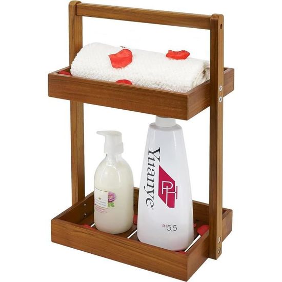Dorhors Organiseur De Comptoir De Salle De Bain à 3 Niveaux, étagère De Rangement Pour Comptoir De Salle De Bain, Plateau De Comptoir Et Organisateur