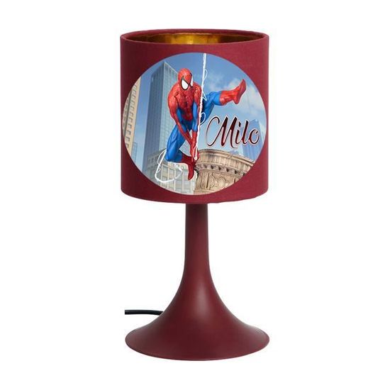 WONDEE Lampe Spider-Man Personnalisable, Veilleuse Enfant Et