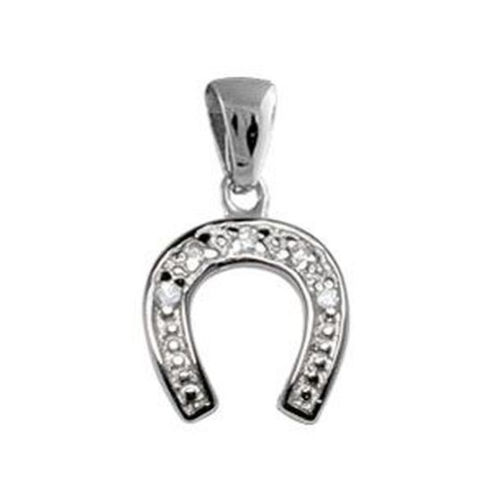 Pendentif argent 925/1000e fer à cheval 1.5grs