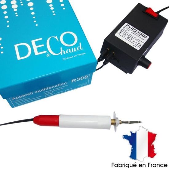 Pyrograveur multi-fonction basse tension - Pyrographe R300 - Cdiscount ...