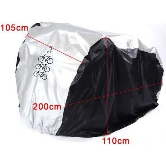 Housse De Protection Moto,ANNEFLY Extérieur Couverture De Moto Imperméable 210D Anti-UV