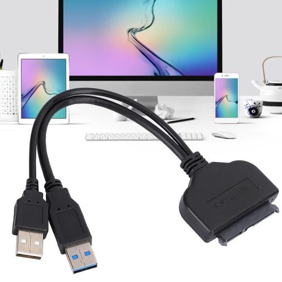 Adaptateur USB 2.0 vers SATA pour Disque 2.5
