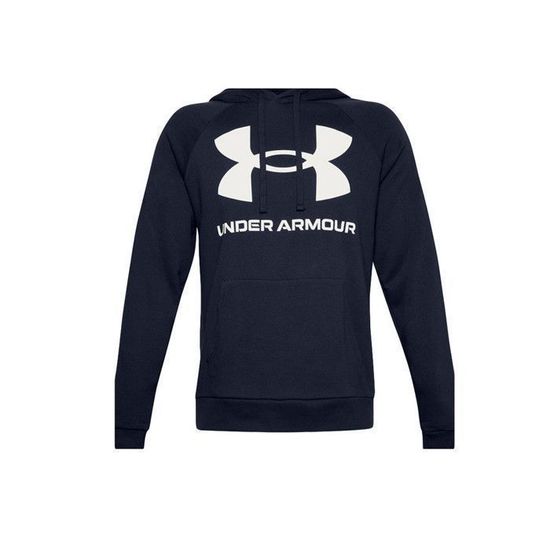 Sweat à capuche Under Armour RIVAL FLEECE Junior - Bleu