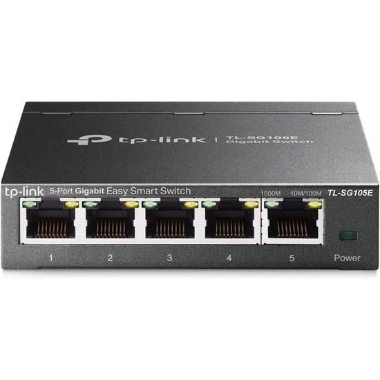 Switch Gigabit 5 Ports Gigabit Hub RJ45 TPLink TLSG105E