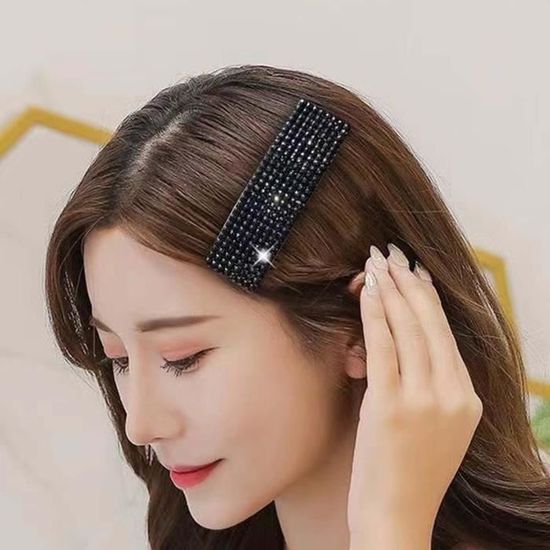 24 Pinces à Cheveux Strass PLABBDPL - Mini Barrettes Cristal, Multicolores, Neuves