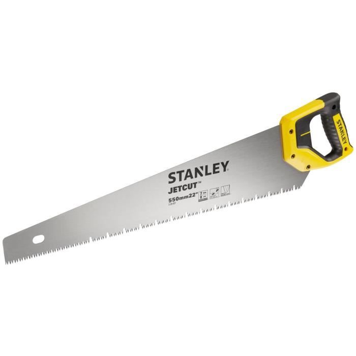 Scie Egoine - STANLEY - 2-20-037 - Jetcut - Speciale Panneaux de Platre 550 mm