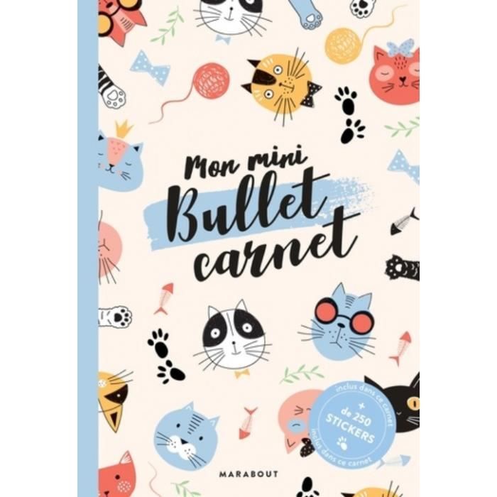 Carnet Chat Achat Vente Pas Cher
