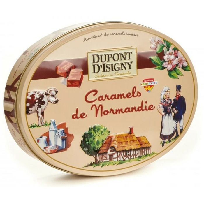 Hellocandy Boite Ovale Assortiment Caramels Tendres 240g Dupont D'isigny