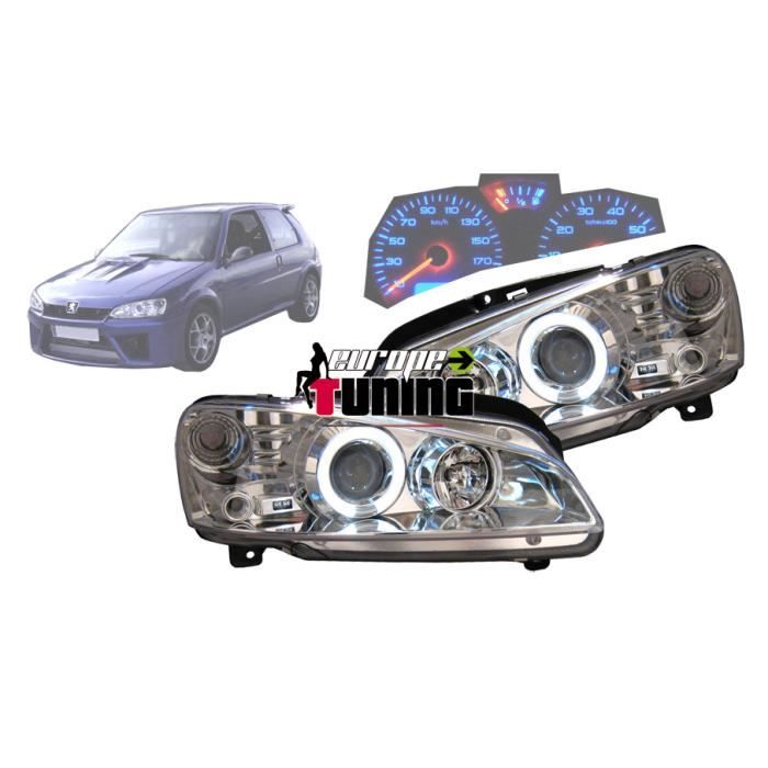 Phare avant design pour Peugeot 106 95-05