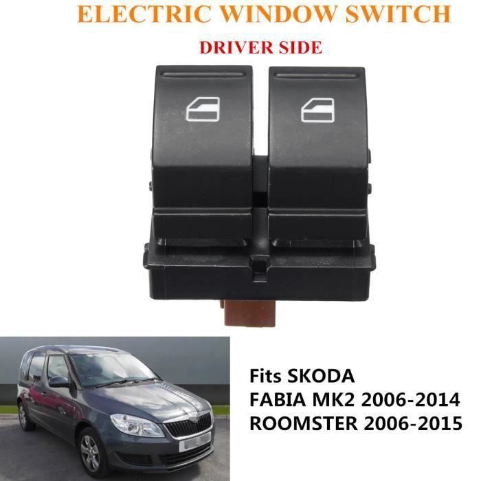 Interrupteur Commande Bouton Lève Vitre Électrique Pour SKODA FABIA MK2 ROOMSTER Hot50264