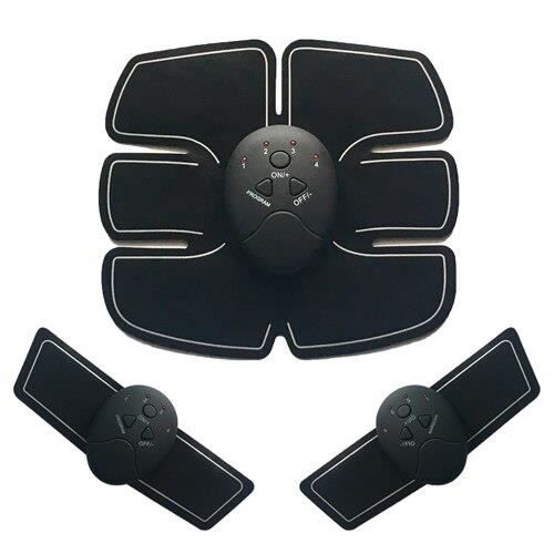 CEINTURE D'ELECTROSTIMULATION,Muscles abdominaux de la hanche EMS formateur Machine d'exercice électronique Fitness - Type Gris