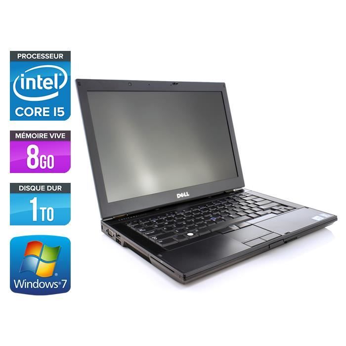 Dell E6410 - Core i5 M560 - 8Go - 1To - Webcam