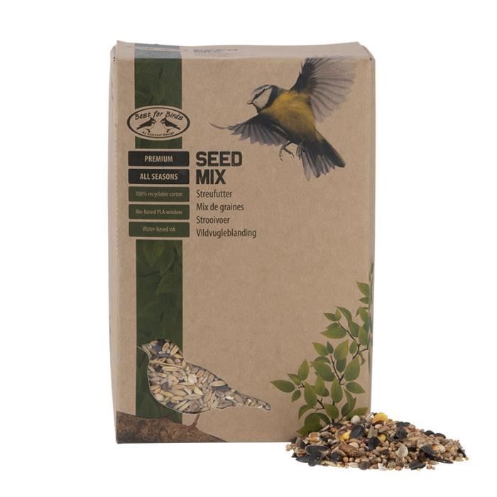 Mix de graines 4 saisons 2,5kg pour oiseaux