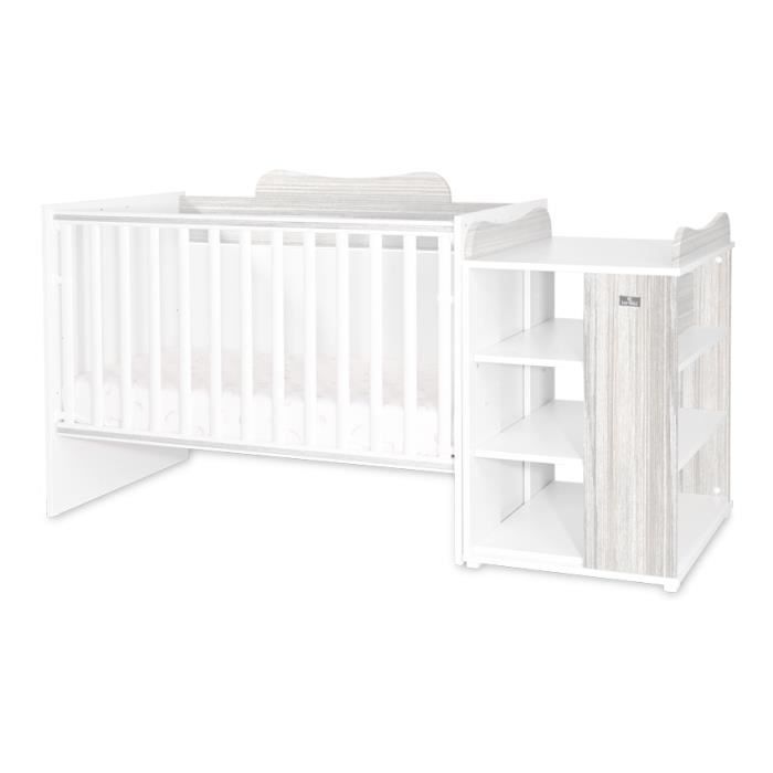 Lorelli - Lit bébé évolutif - combiné - bérceau - Multi - chambre complète bébé - art